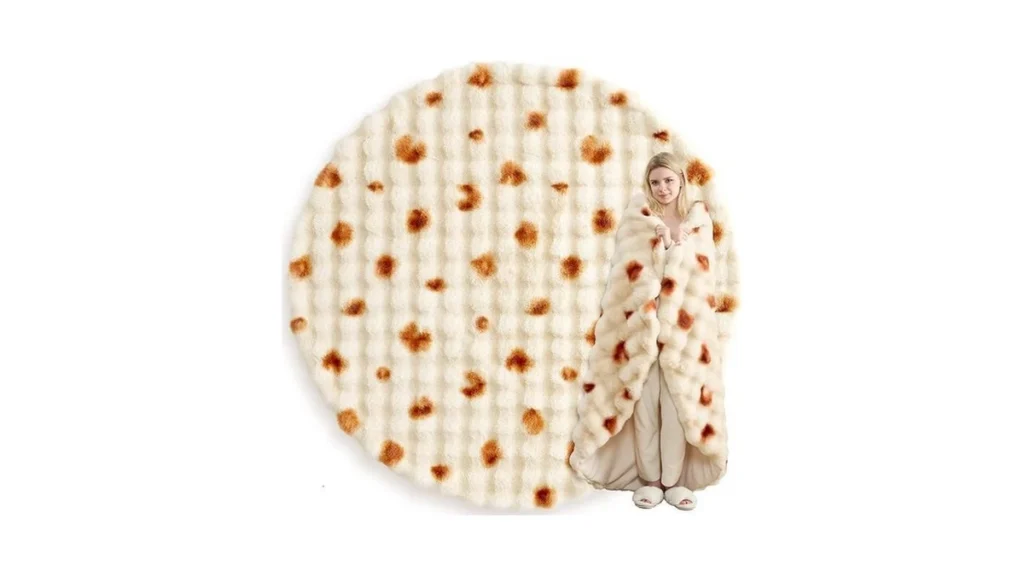 Amazon code: Cozy Bliss Burrito Faux Fur Throw Blanke