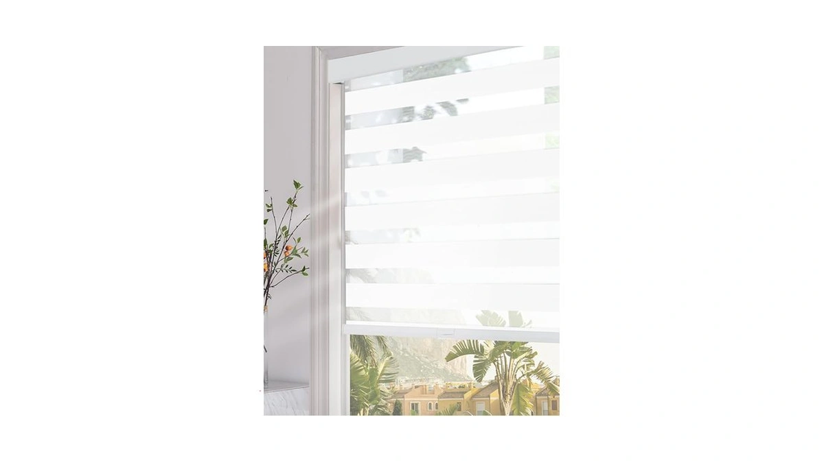 Amazon coupon: Persilux Blackout Zebra Blinds For Windo