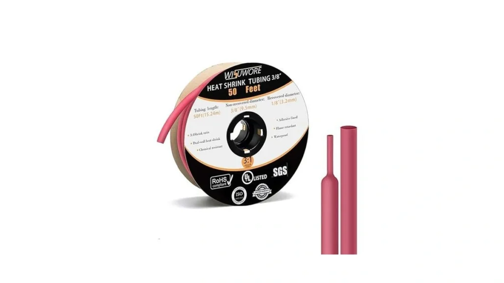 Amazon code: Wisuwore 3 8 Heat Shrink Tubing 50 Ft 3