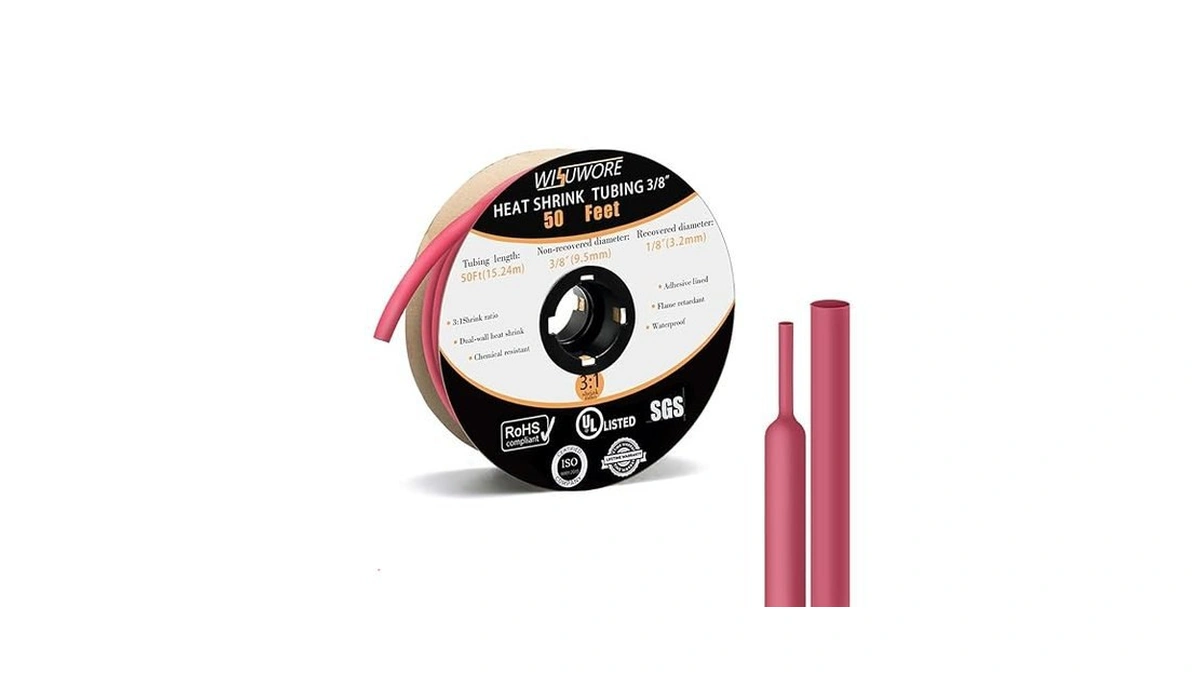 Amazon code: Wisuwore 3 8 Heat Shrink Tubing 50 Ft 3