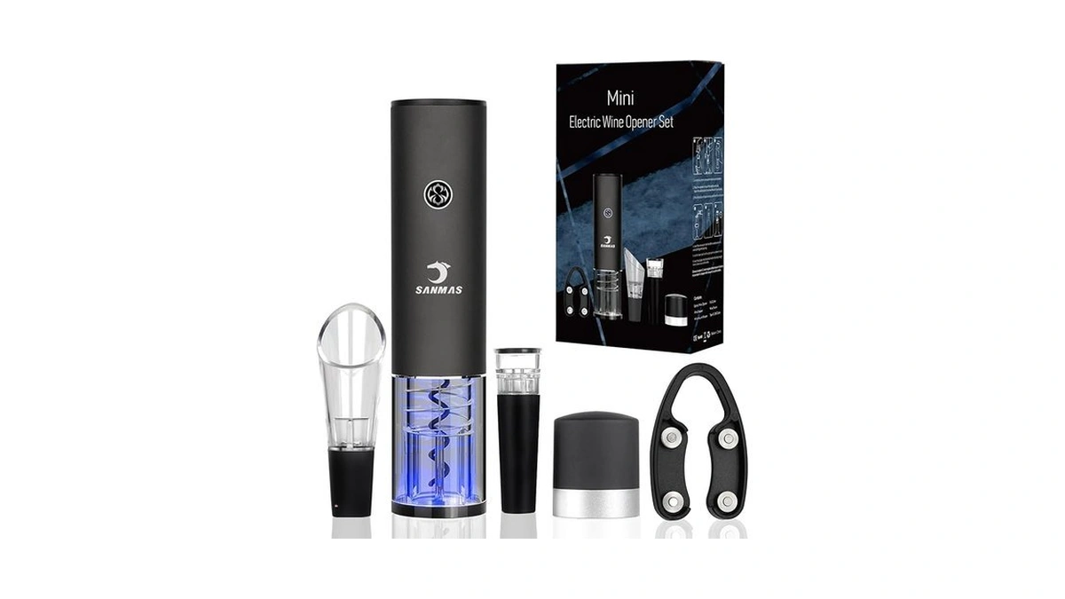 Amazon code: Sanmas Rechargeable Electric Wine Bottle
