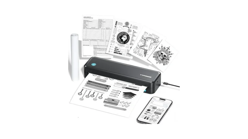 Amazon code: Typonos Portable Printers D820 Wireless