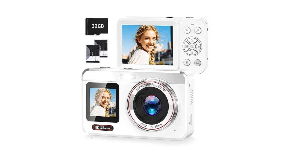 Amazon code: Hoorola Digital Camera 5k Vlogging Camer