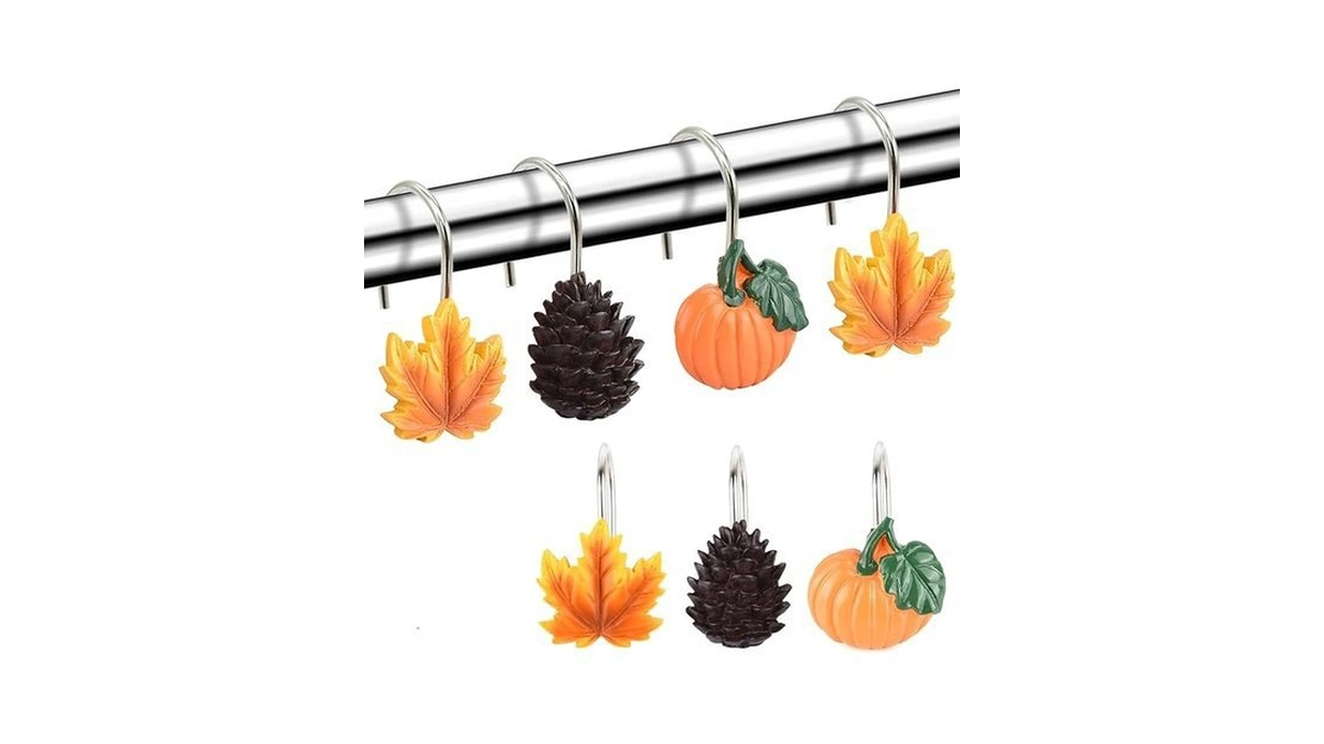 Amazon code: Evooka 12pcs Pumpkin Maple Leaf Decorati