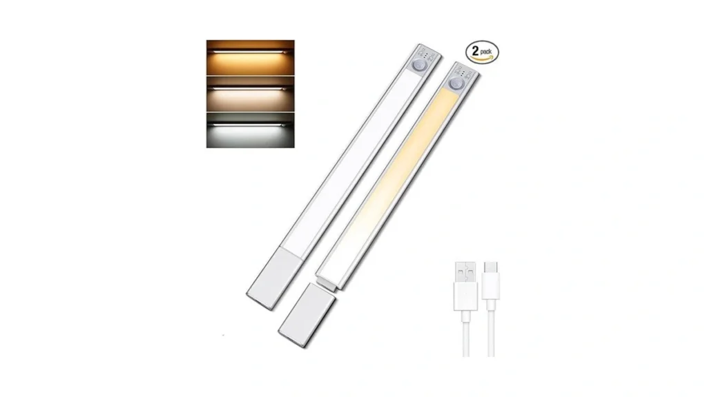 Amazon code: Dusktec Under Cabinet Lighting 2-pack 13