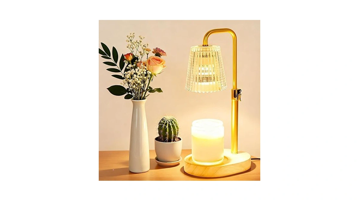 Amazon coupon: Candle Warmer Lamp With Timer Dimmer Hei