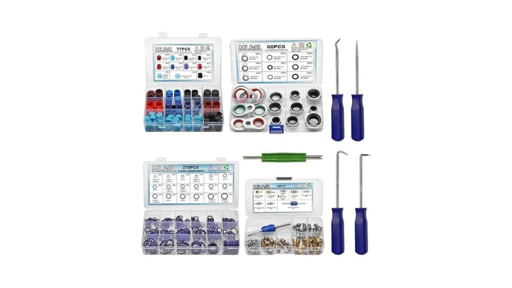 Amazon code: 5 Set Car A C Repair Kit 270pcs O-ring S