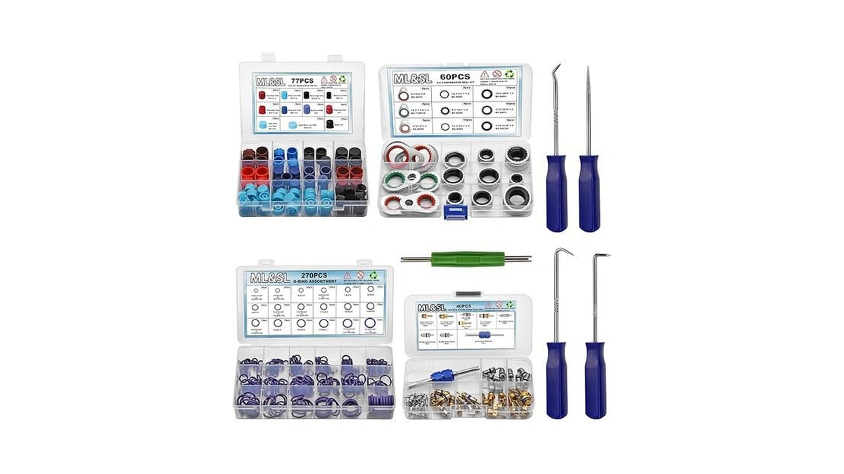 Amazon code: 5 Set Car A C Repair Kit 270pcs O-ring S