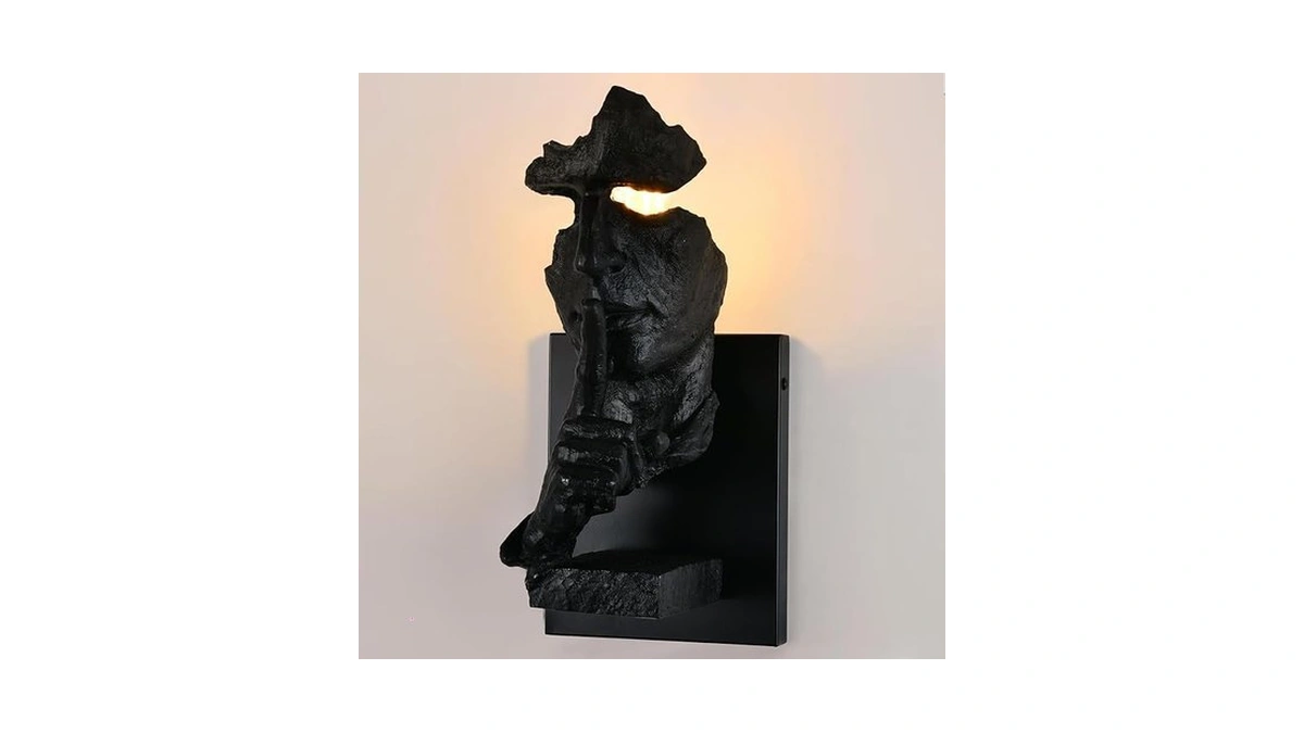 Amazon code: Retro Decor Wall Sconce With Thinker Sta