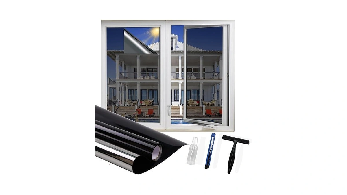 Amazon coupon: One Way Privacy Window Film Removable Wi