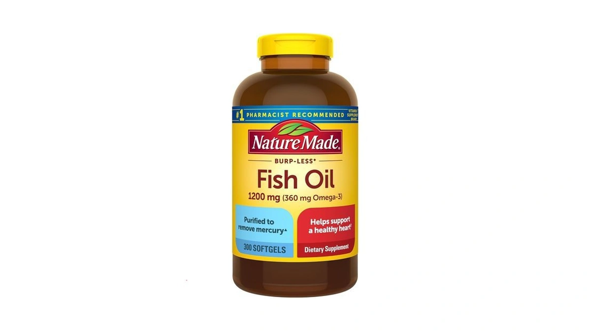 Amazon coupon: Nature Made Burp Less Fish Oil Omega 3 S