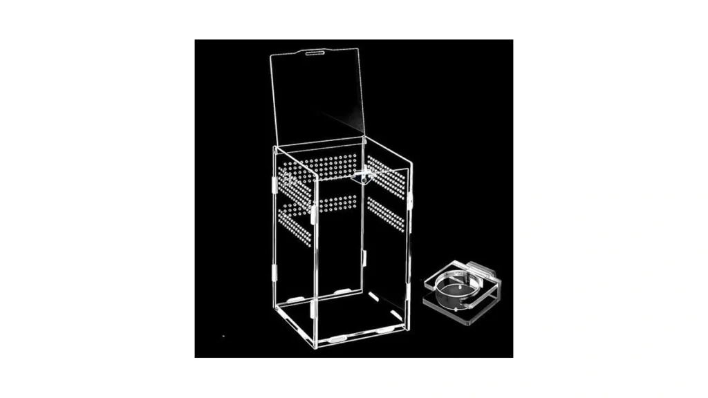Amazon code: Jsdito Jumping Spider Enclosure Acrylic