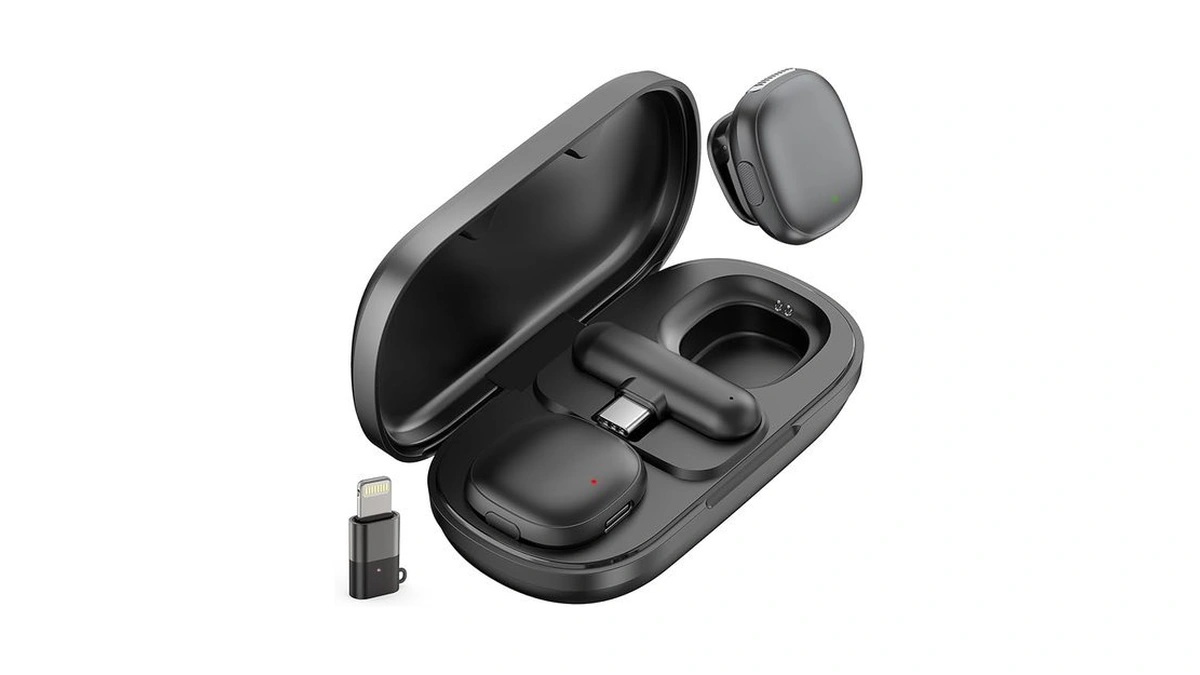 Amazon code: Nptcl Wireless Lavalier Microphone For I