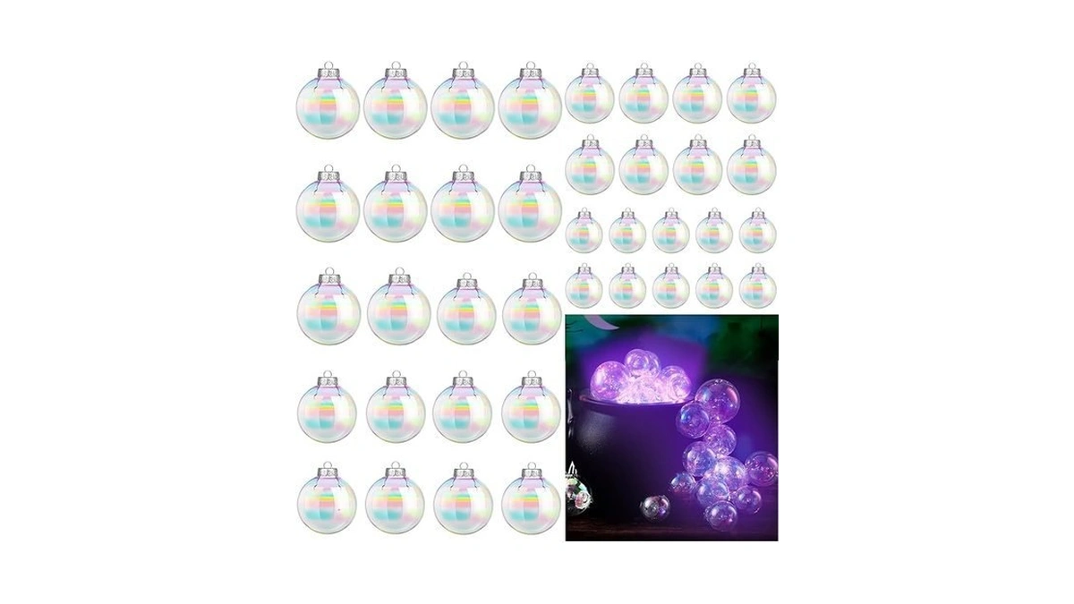 Amazon code: Shappy 40 Pcs Halloween Small Plastic Ir