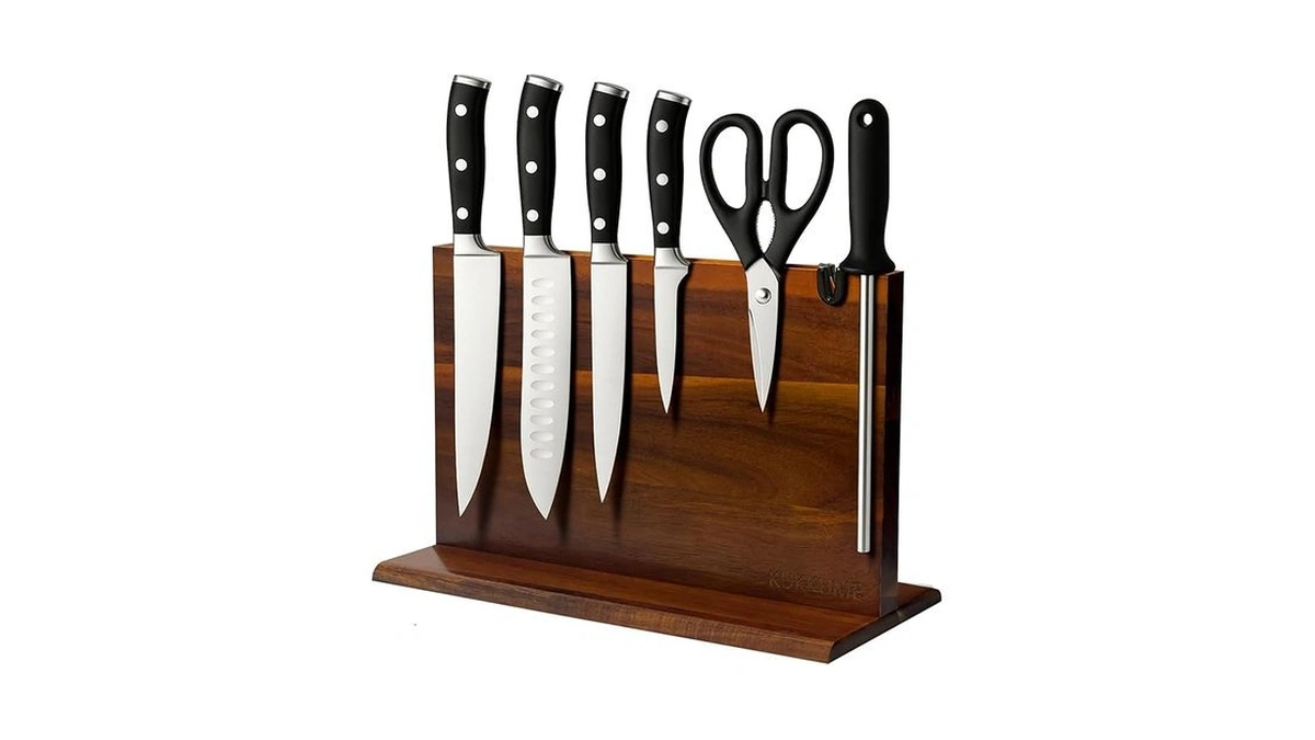 Amazon code: Dokkome Magnetic Knife Block With Enhanc