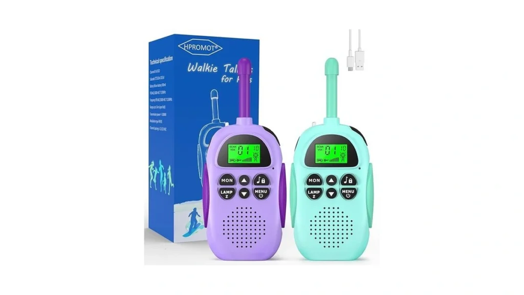 Amazon coupon: Hpromot Walkie Talkies For Kids Recharge