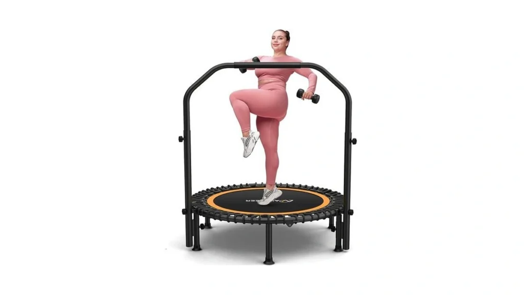 Amazon code: Ancheer 48 Foldable Rebounder Trampoline