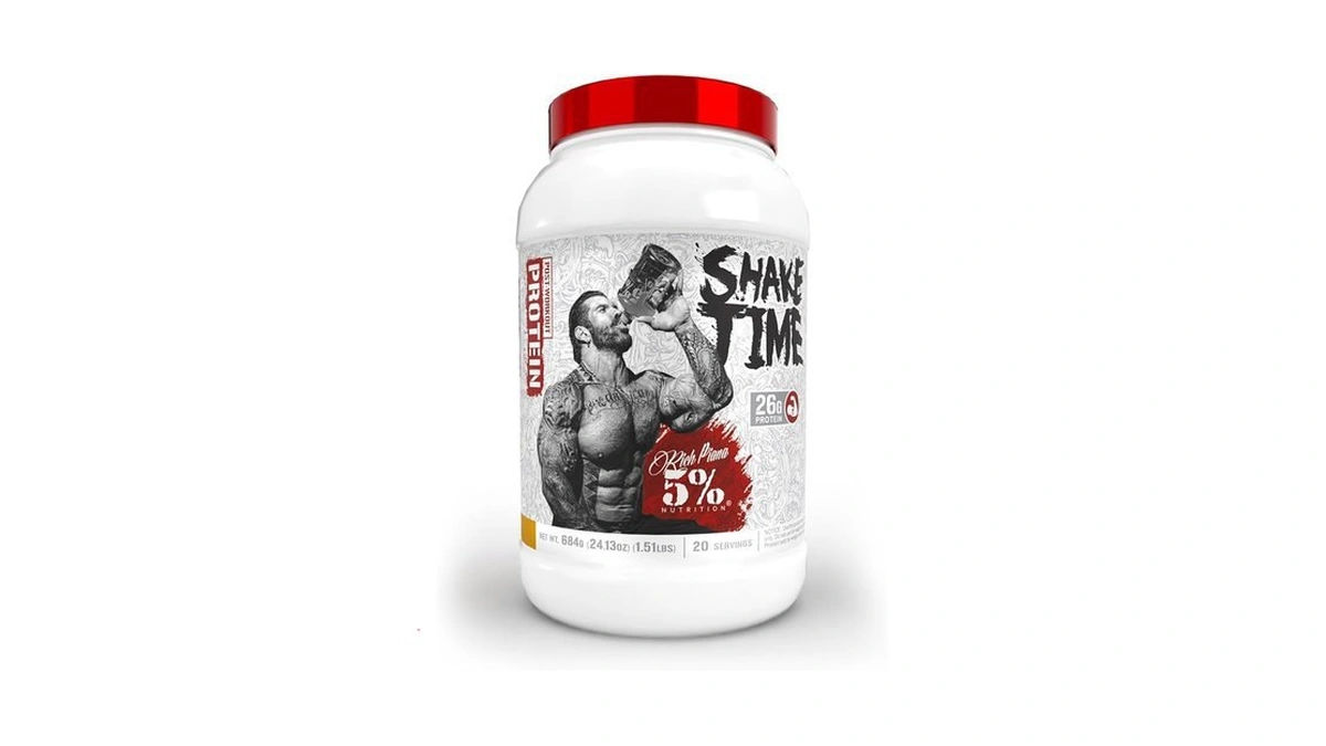 Amazon coupon: 5 Nutrition Rich Piana Shake Time 24g An