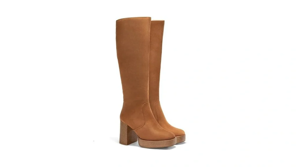 Amazon code: Coutgo Womens Platform Knee High Boots C