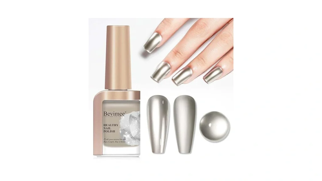 Amazon code: Bevimee Metallic Chrome Nail Polish Mirr
