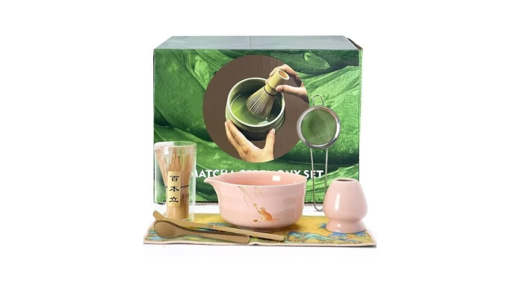 Amazon code: Matcha Whisk Set 7pcs Matcha Set Include