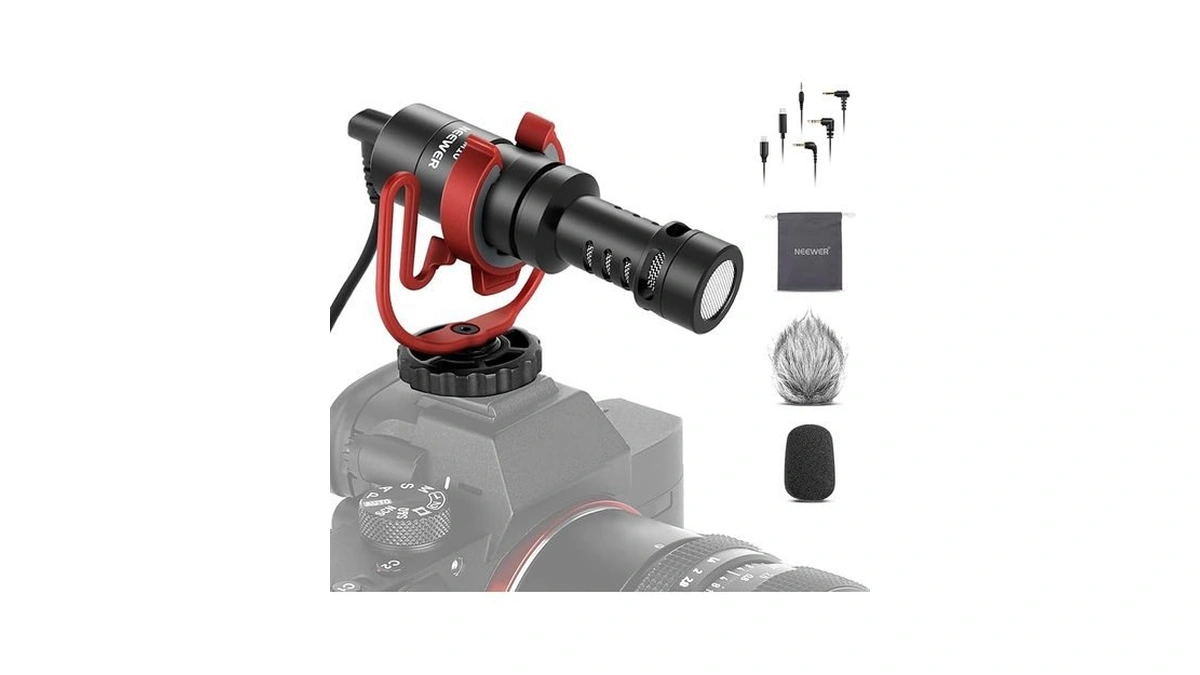 Amazon code: Neewer Plug Play Vlog Microphone For Cam