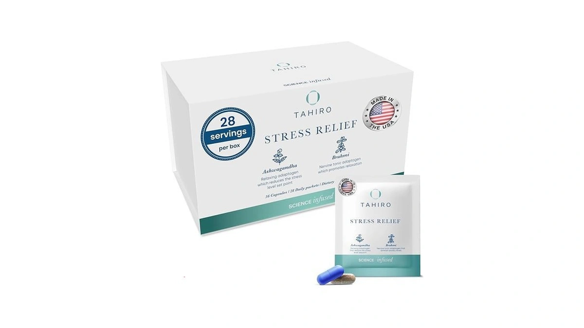 Amazon coupon: Tahiro Stress-relief Supplement Natural