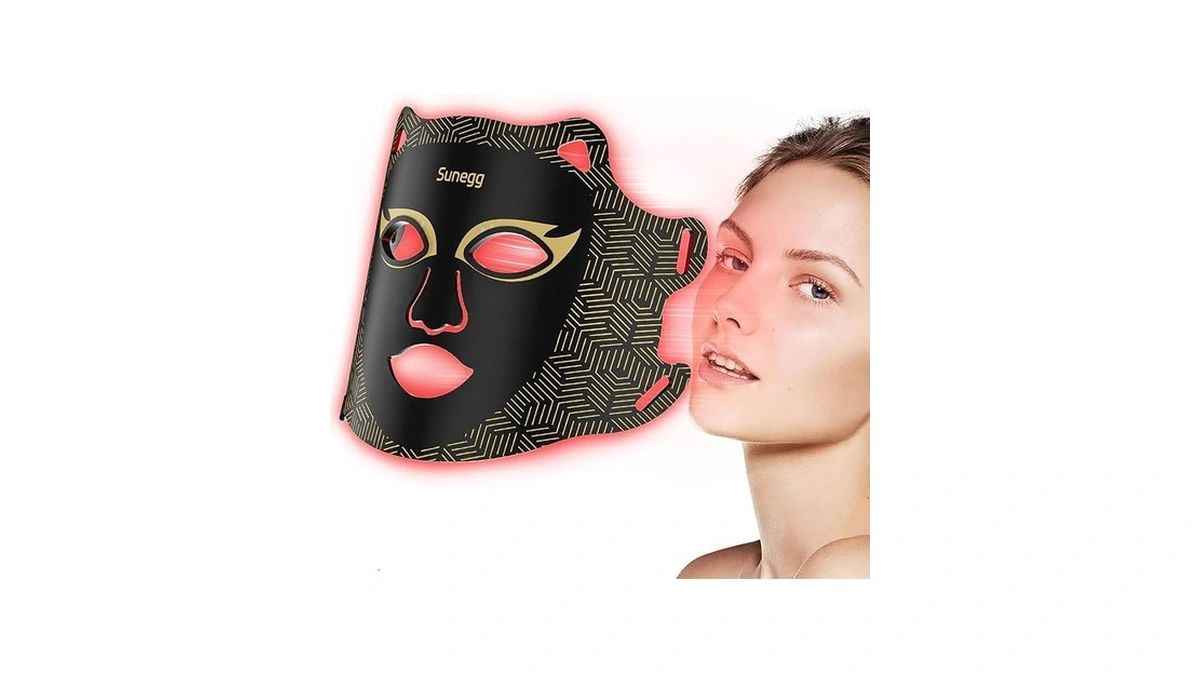 Amazon code: Sunegg Red Light Therapy For Face Led Fa