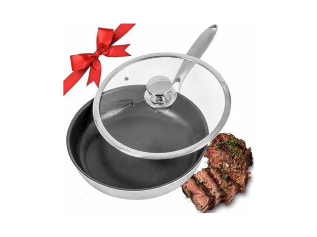 Audanne Nonstick Frying Pan With Lid 10 Inch Non… Coupon