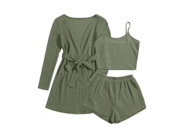 Ekouaer Pajamas For Women Set 3 Piece Lounge Set… Coupon