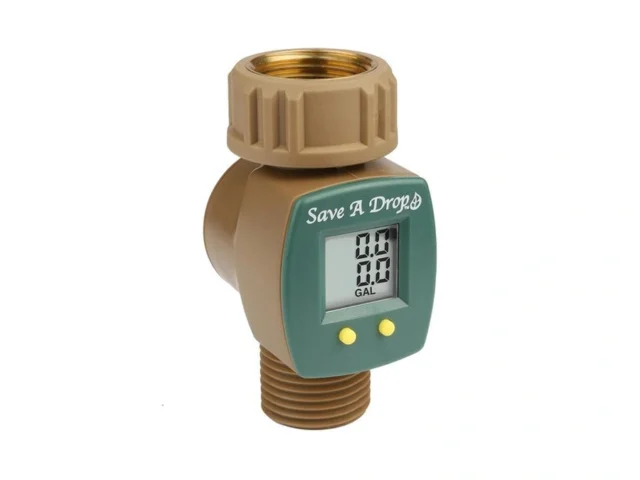 Save A Drop Brass Water Flow Meter Measure Gallon… Coupon