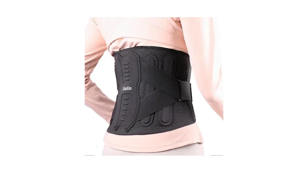 Amazon code: Litexim Pro Back Brace For Men Women Low