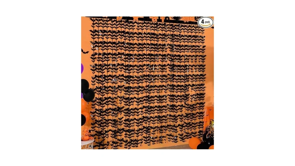 Amazon code: Lolstar Halloween Black Bats Photo Booth