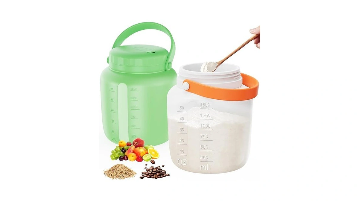 Amazon coupon: 2 Pack Airtight Silicone Food Storage Co