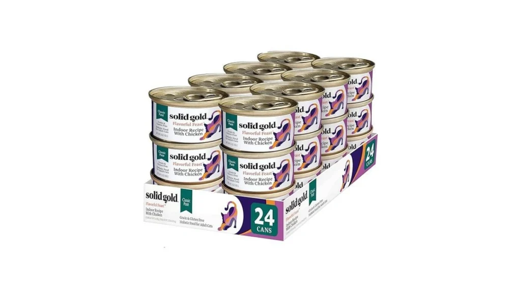 Amazon coupon: Solid Gold Wet Cat Food Pate For Indoor