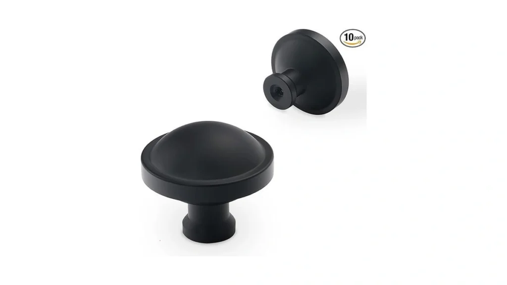 Amazon coupon: Amasideca 10 Pack Matte Black Kitchen Ca