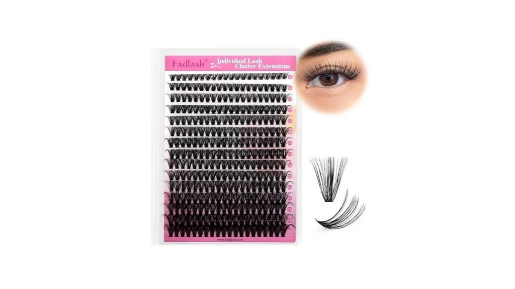 Amazon code: Cluster Lashes 300pcs Mix 8-20mm Individ