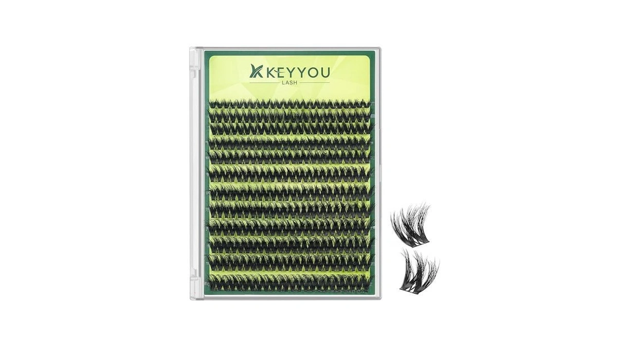 Amazon code: Keyyou Lash Clusters 3d Effect Eyelash C