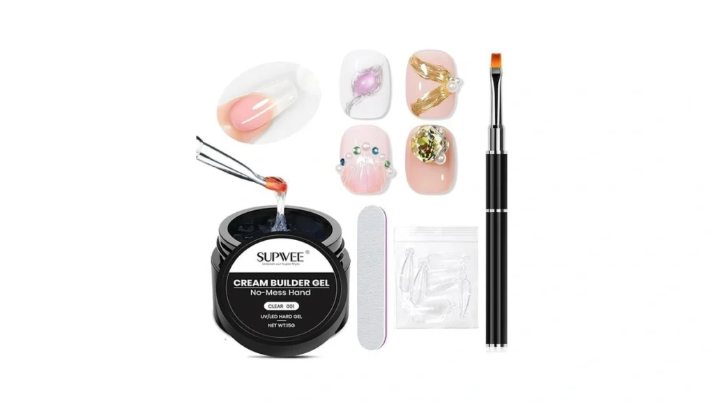 Amazon code: Supwee Semi-solid 3d Sculpting Nail Gel