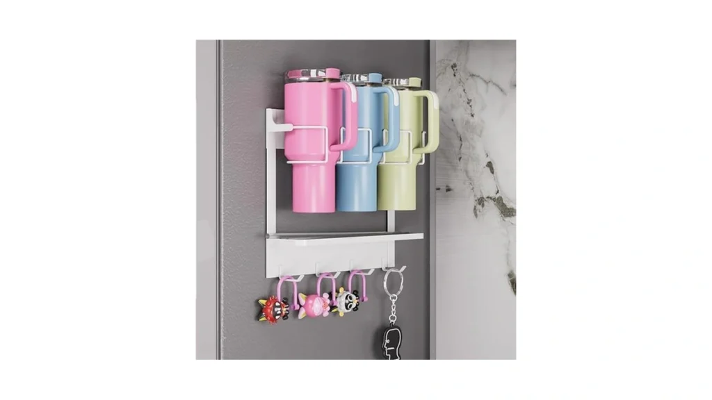 Amazon coupon: Kakahous Magnetic Water Bottle Organizer