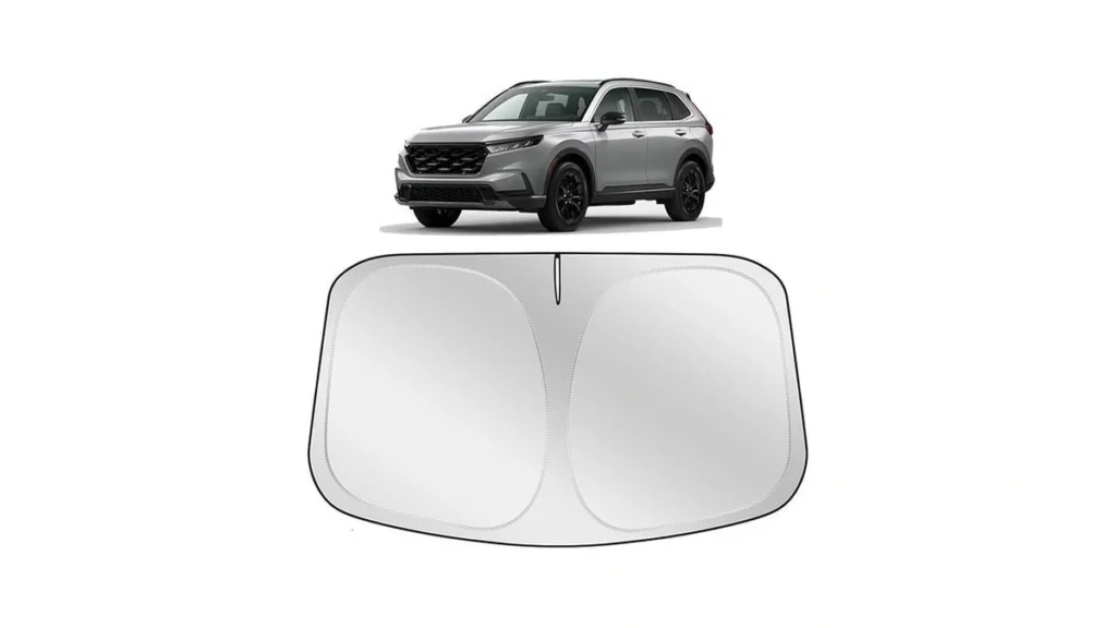 Amazon coupon: Xhring Windshield Sun Shade Sunshade Com
