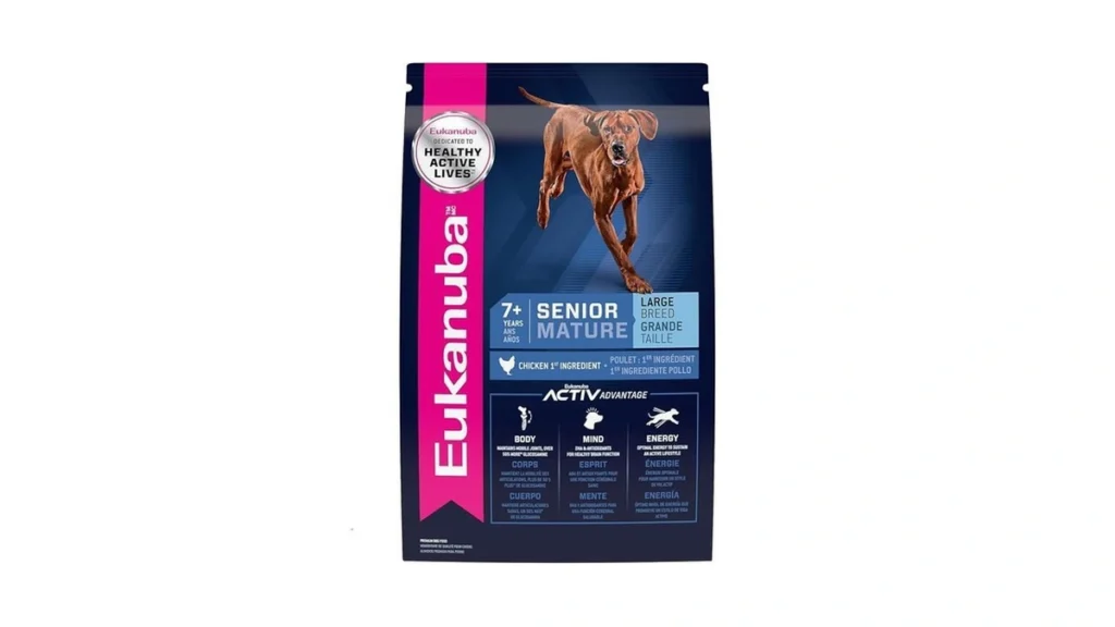 Amazon coupon: Eukanuba Senior Large Breed Dry Dog Food
