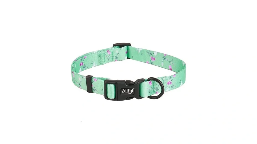 Amazon coupon: Dog Collar Adjustable Summer Flower Dog