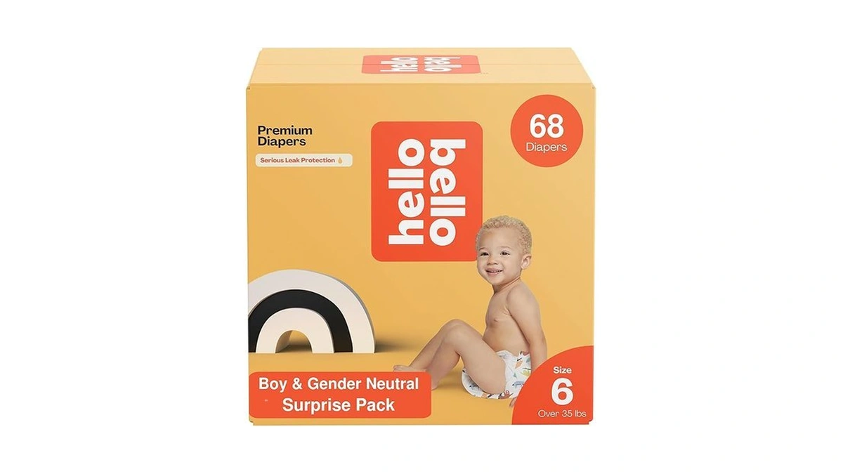Amazon coupon: Hello Bello Premium Baby Diapers Size 6