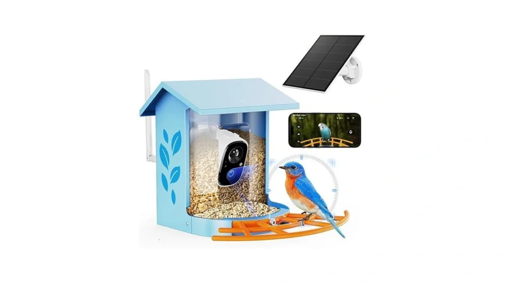 Amazon code: Bird Feeder With Camera Smart Solar Powe