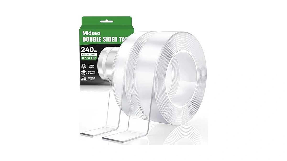 Amazon code: Extra Strong Double Sided Tape Heavy Dut