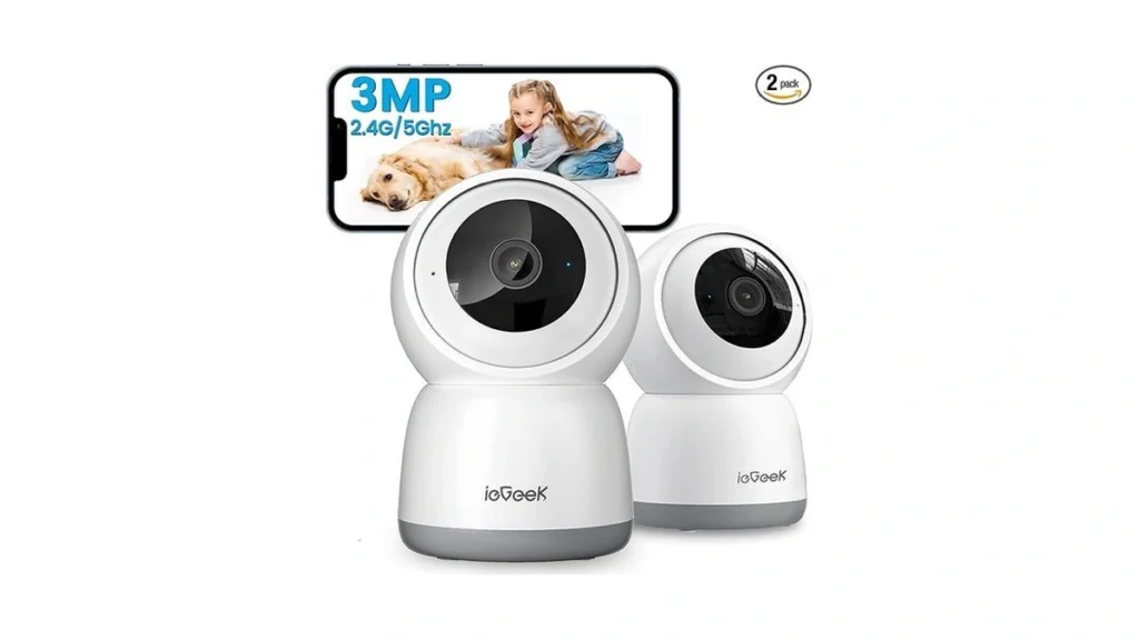Amazon coupon: Iegeek 2k Indoor Security Camera 5g 2 4g