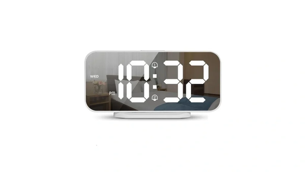 Amazon code: Alanas Slim Alarm Clock For Bedrooms Dua