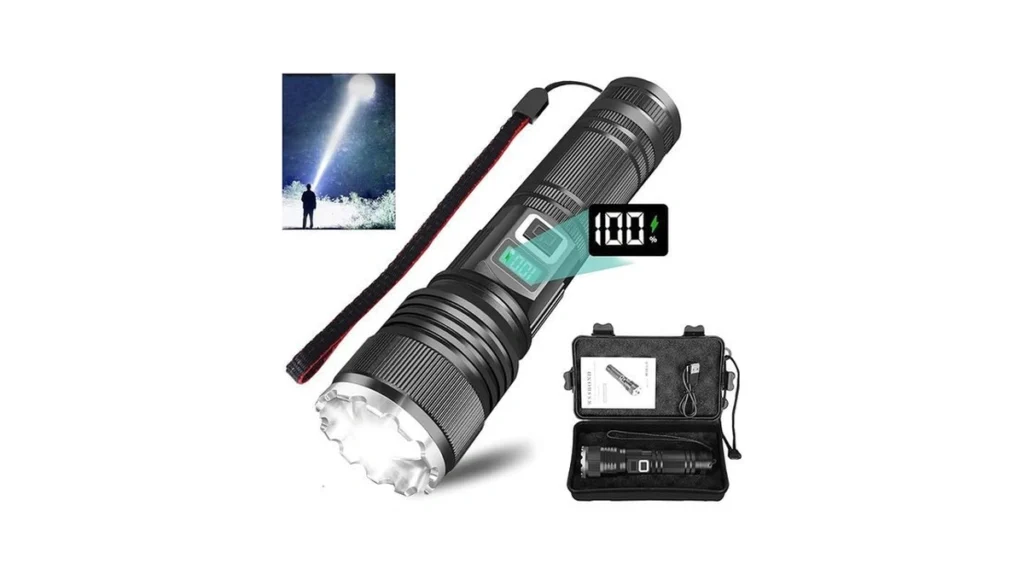 Amazon code: Wssbond Rechargeable Flashlights High Lu