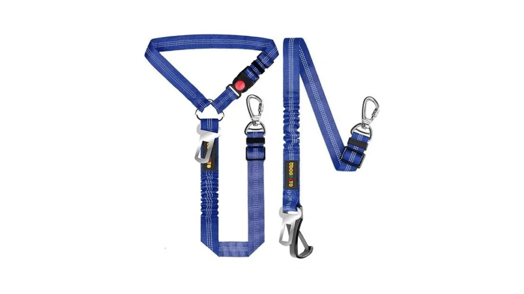 Amazon coupon: Odogpeto Dog Seat Belt For Car Adjustabl